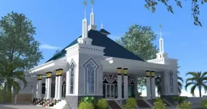 gambar plafon masjid tercantik