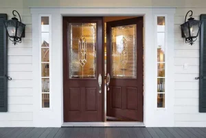 warna cat pintu kayu minimalis