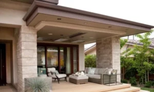 model atap teras rumah minimalis
